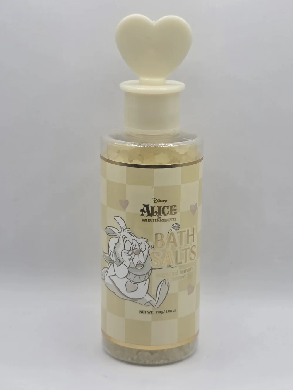 Disney Alice in Wonderland White Rabbit Bath Set-Lip Gloss,Bath Bomb,Salt/Scrub